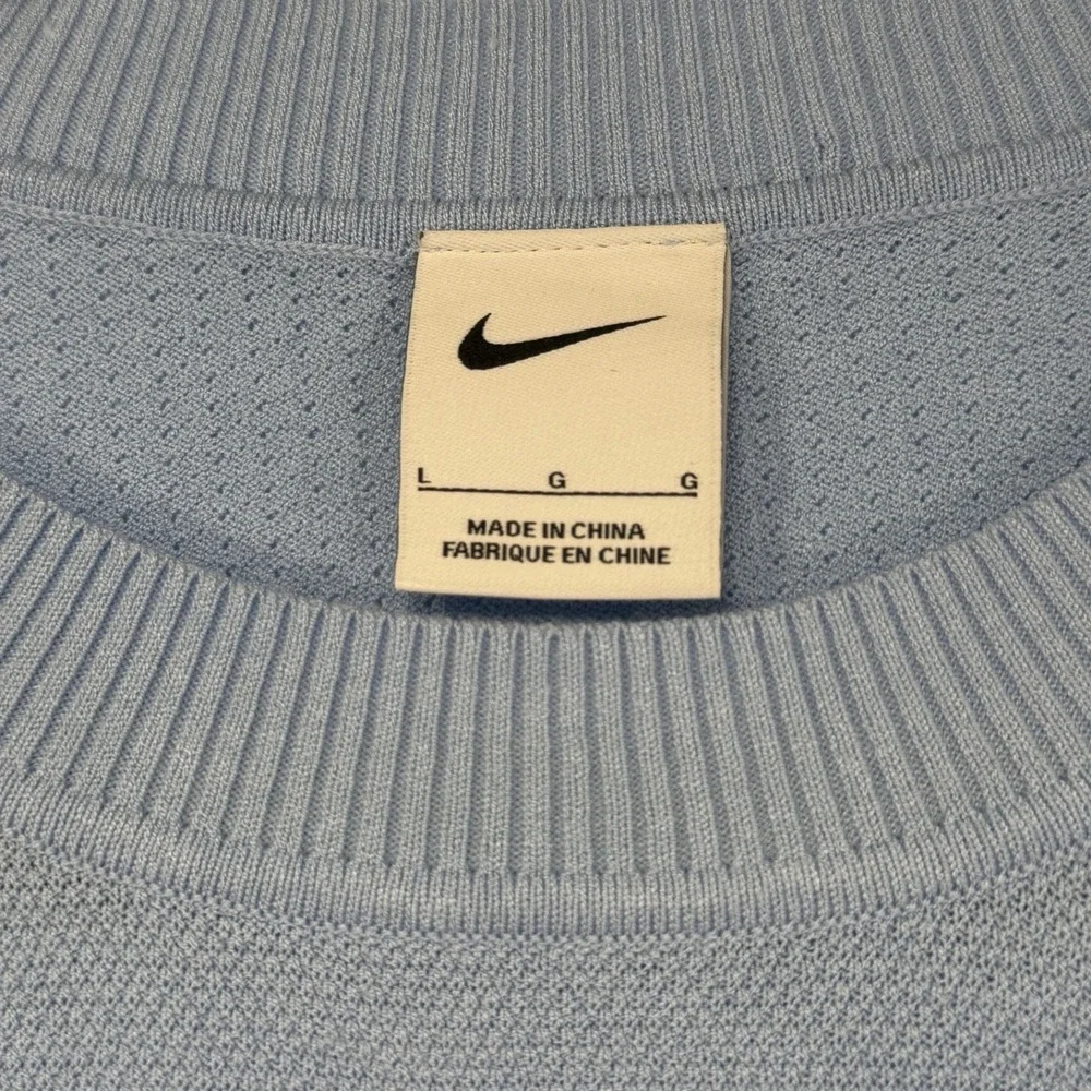 Size Large Men's - Nike Tour Men's Golf Sweater, Psychic Blue/Black